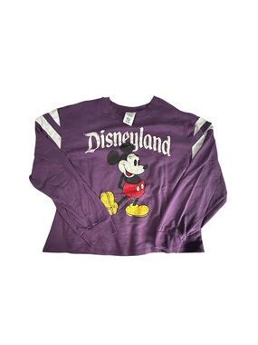 Disneyland Purple Mickey Mouse Long Sleeve Top - XL